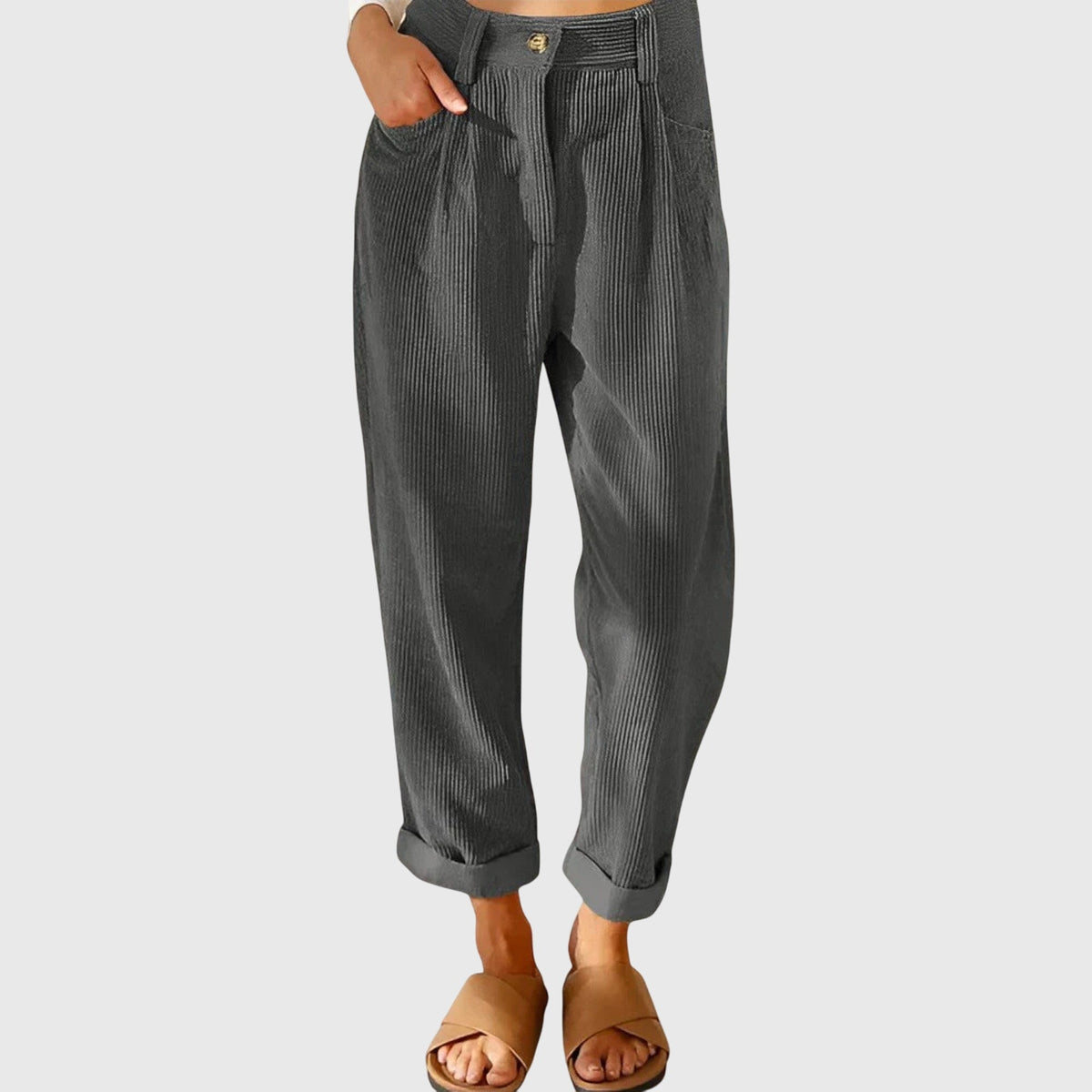 Rachael™ | Modern Cord Pants - Rosalie and Grace
