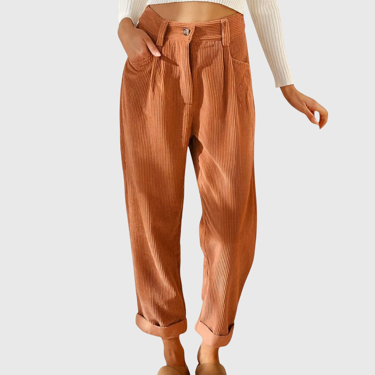 Rachael™ | Modern Cord Pants - Rosalie and Grace