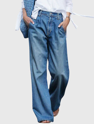 Regina™ | High-Quality Jeans with Wide Legs - Rosalie and Grace