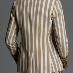 Rosalia™ Elegant Bohemian Stripe Blazer - Rosalie and Grace