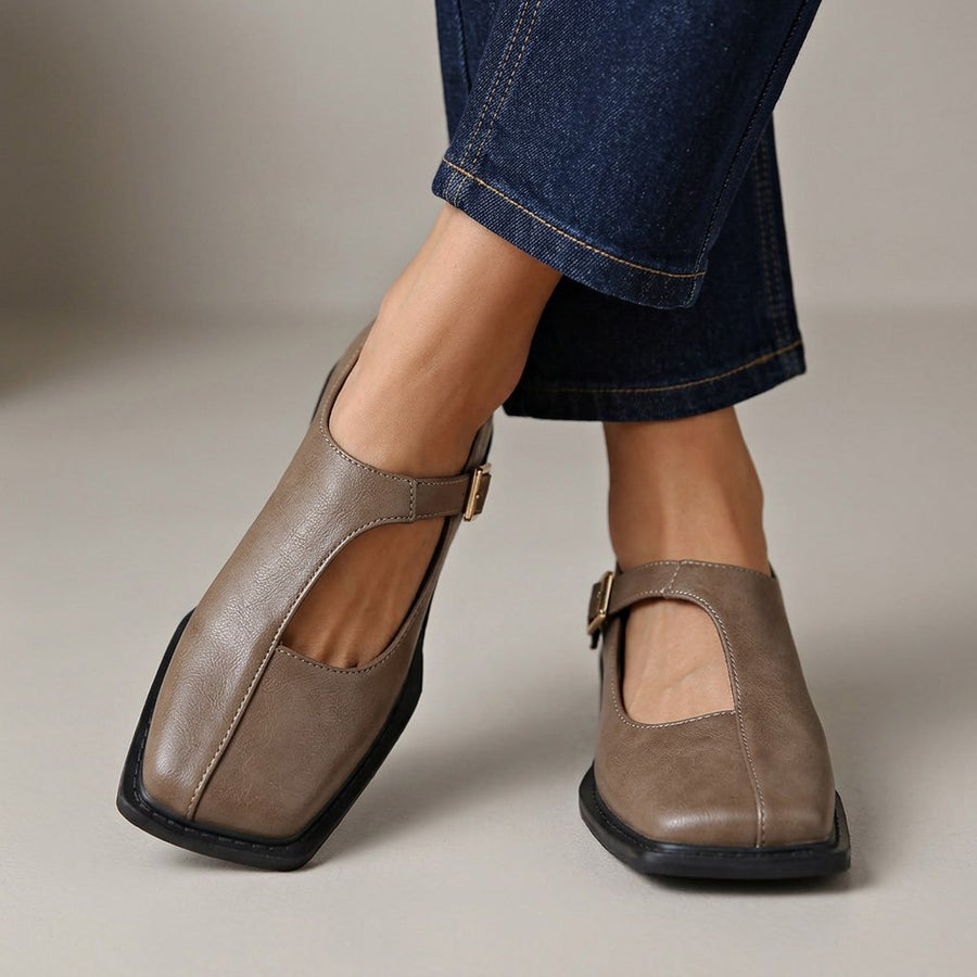 Rosalie | Comfort Leather Flats - Rosalie and Grace
