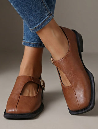 Rosalie | Comfort Leather Flats - Rosalie and Grace