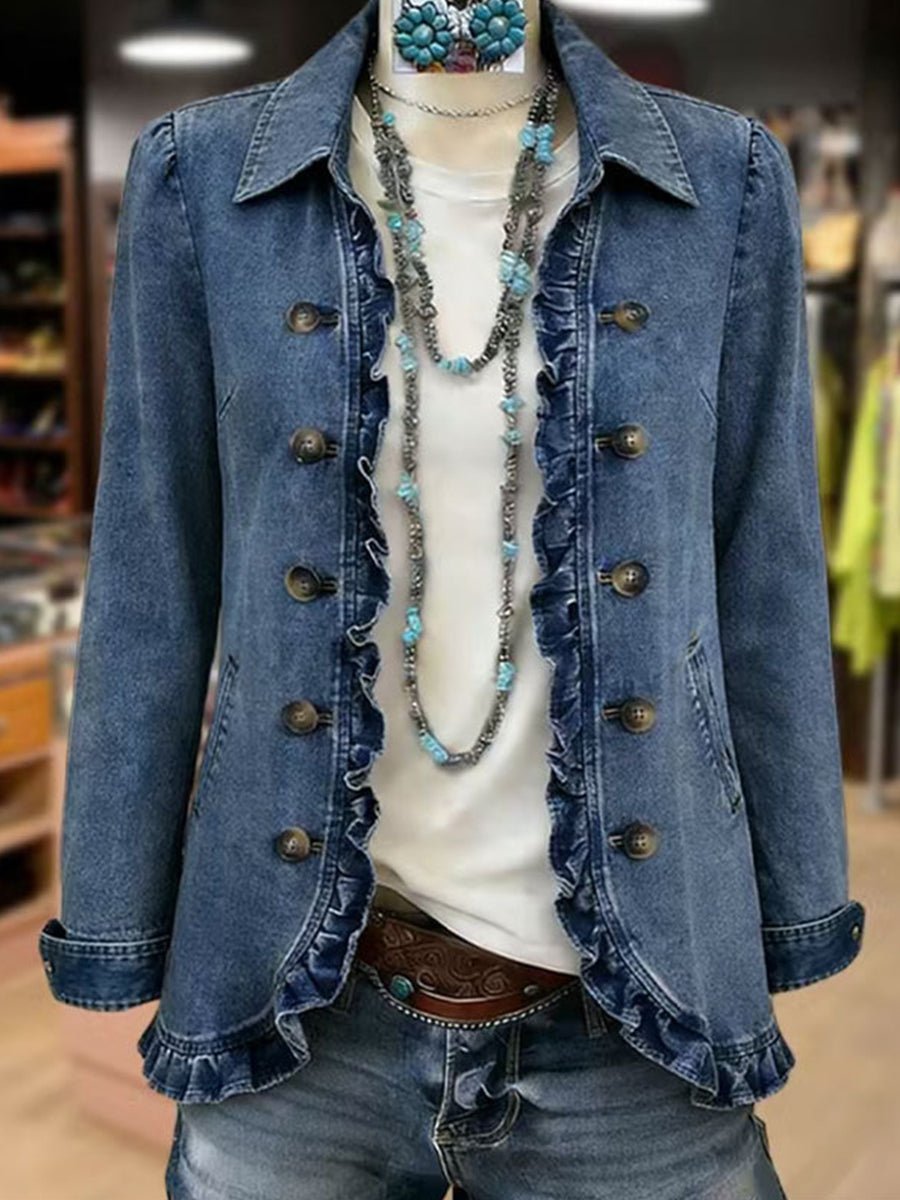 Ruffelle™ | Ruffled Jacket - Rosalie and Grace