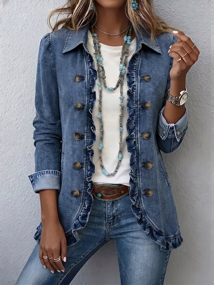 Ruffelle™ | Ruffled Jacket - Rosalie and Grace
