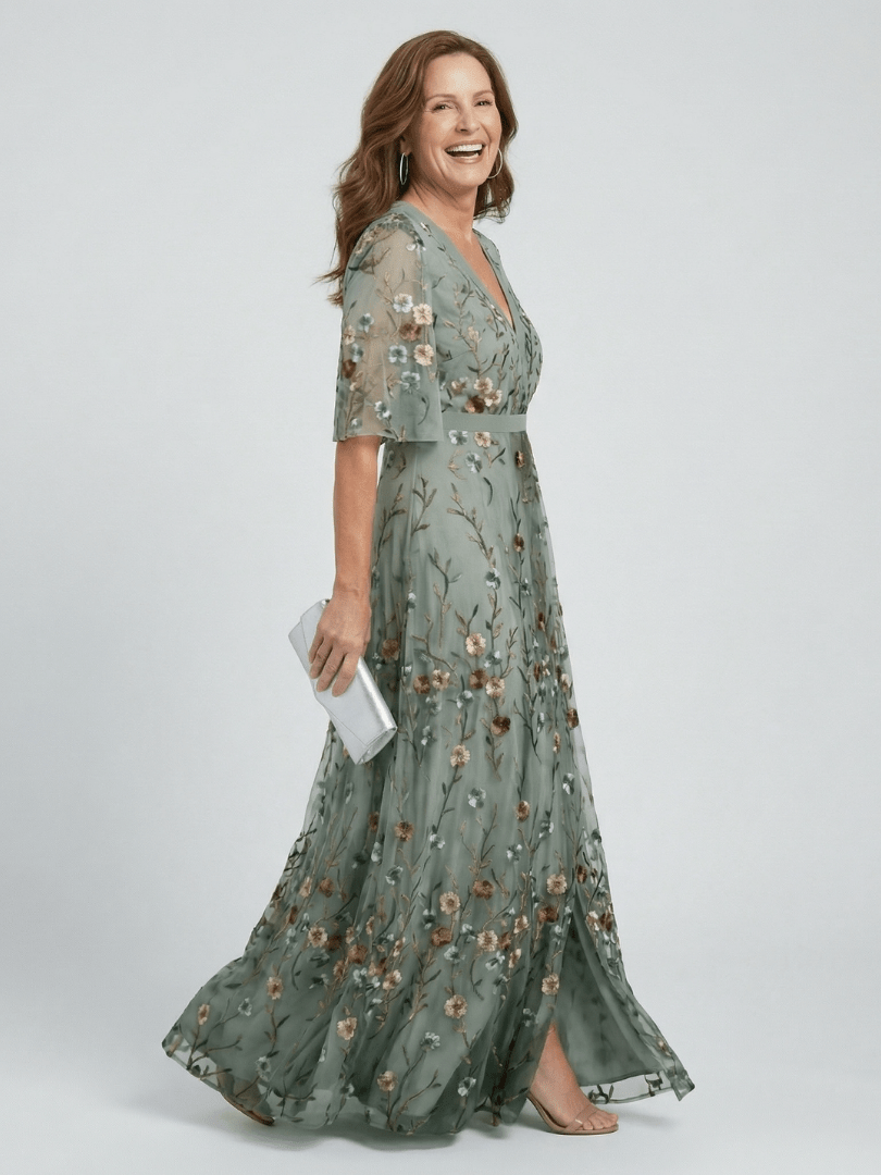 Selora™ | Halter Bloom Flow Maxi Dress - Rosalie and Grace