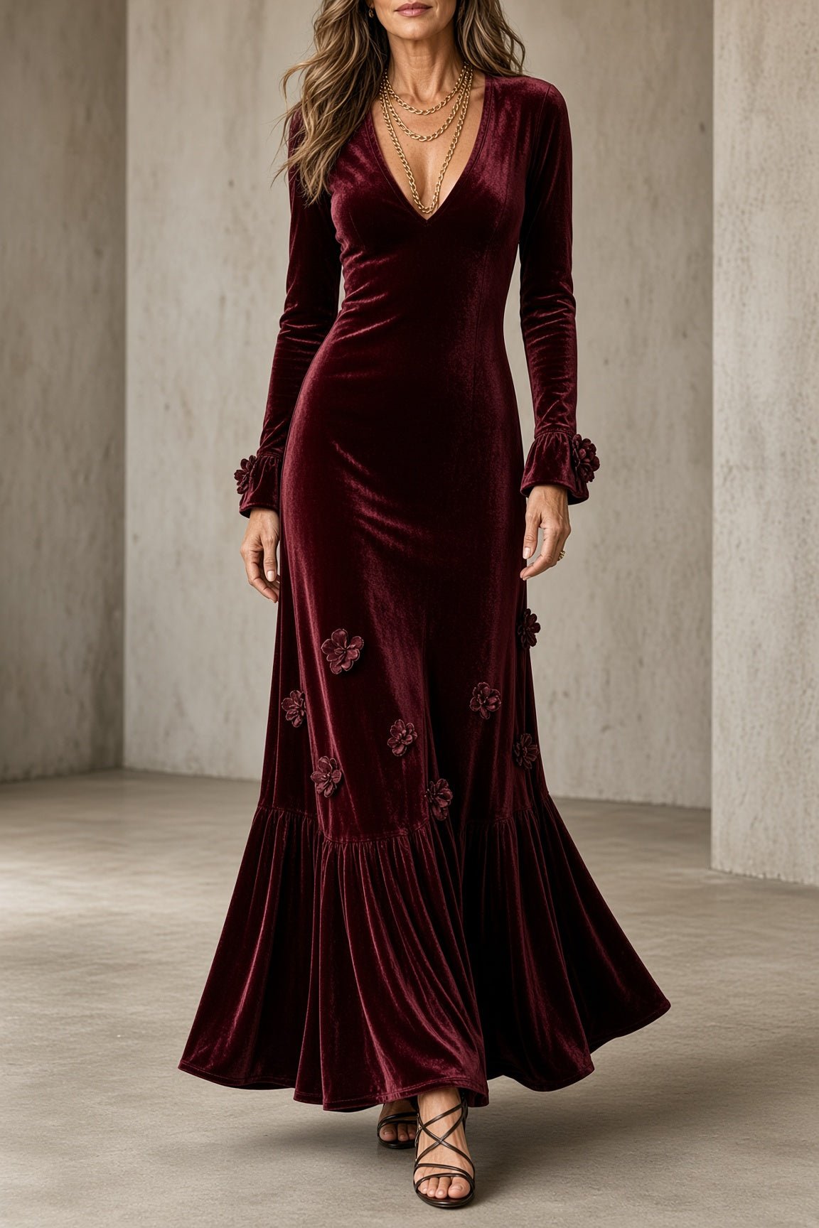 Sofia™ Velvet Dress - Rosalie and Grace