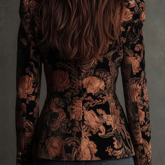 Sophie™ Elegant Floral Tailored Blazer - Rosalie and Grace