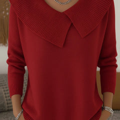 Sunnora™ | Warm Sweater with Soft Collar - Rosalie and Grace