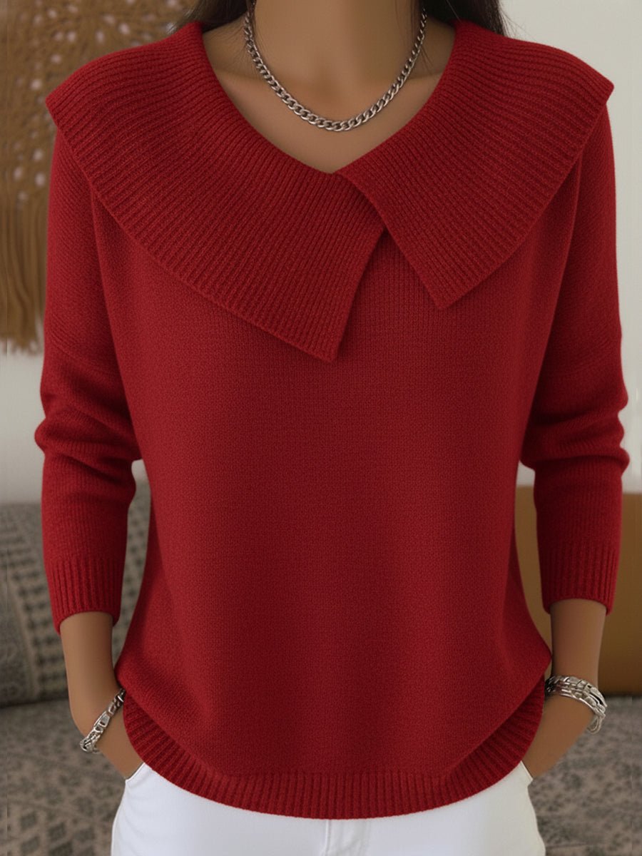 Sunnora™ | Warm Sweater with Soft Collar - Rosalie and Grace