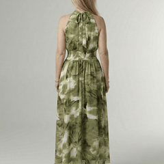 Sylin™ | Gathered Halter Midi Dress - Rosalie and Grace