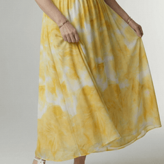 Sylin™ | Gathered Halter Midi Dress - Rosalie and Grace