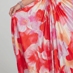 Taya™ | One Shoulder Pleated Bodice Midi Dress - Rosalie and Grace