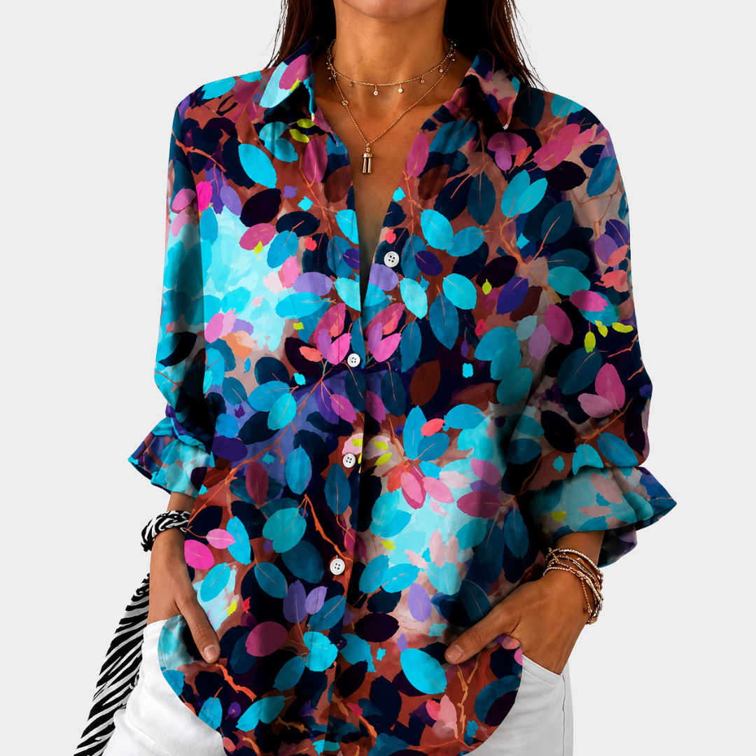 Twilight Garden Statement Blouse - Rosalie and Grace