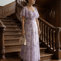 Vaelis™ | Flutter Sleeve Midi Dress - Rosalie and Grace