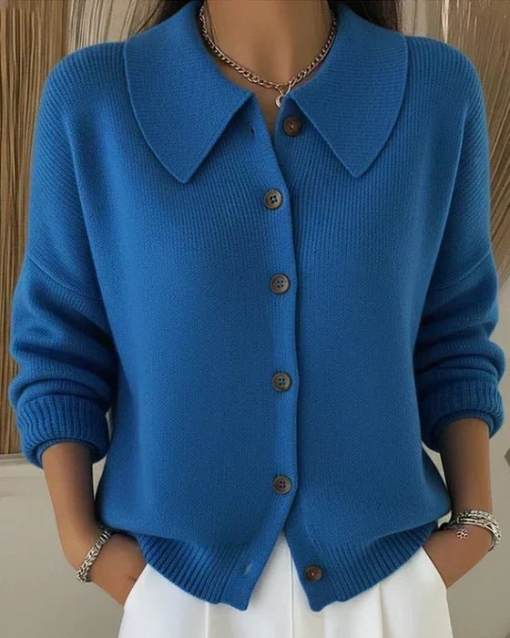 Vespera™ | Button Collar Cardigan - Rosalie and Grace