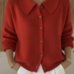 Vespera™ | Button Collar Cardigan - Rosalie and Grace