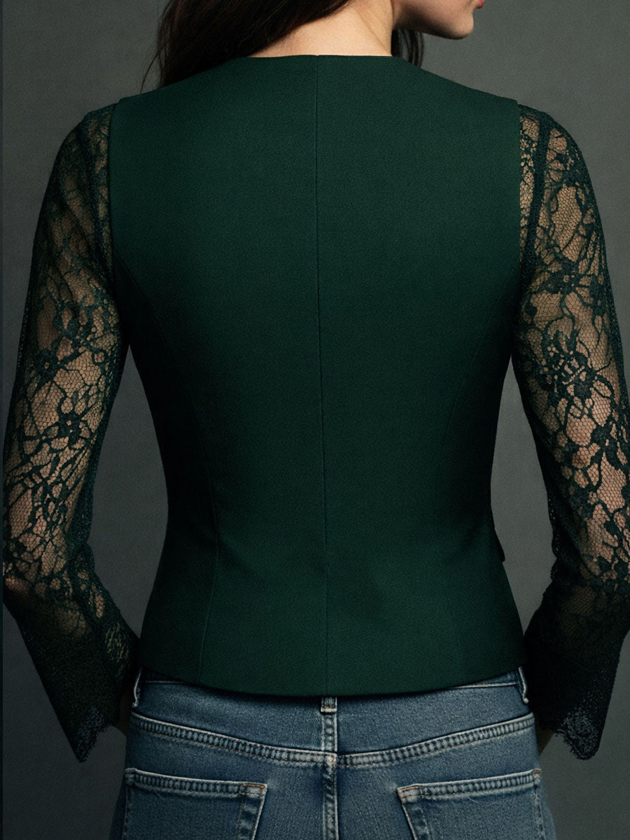 Victoria™ Elegant Lace Blouse - Rosalie and Grace