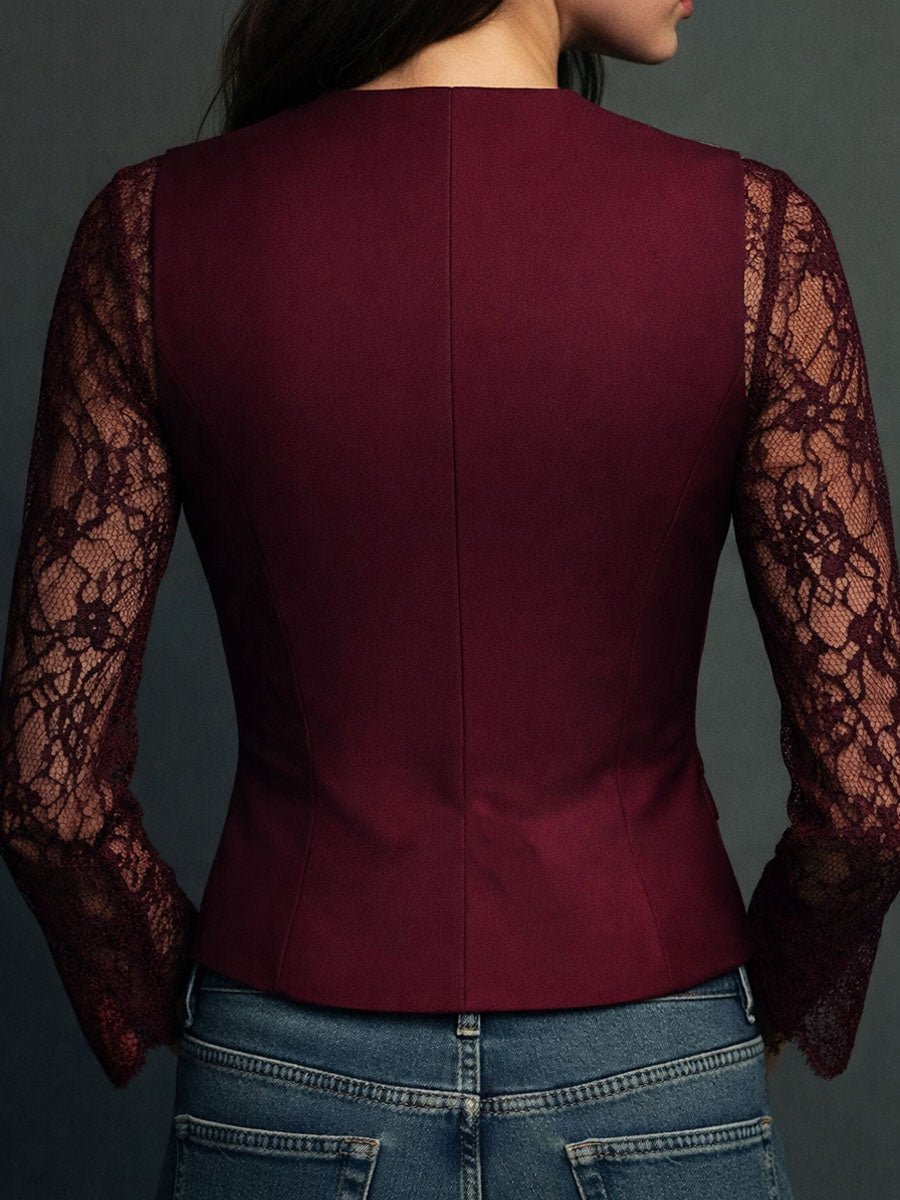 Victoria™ Elegant Lace Blouse - Rosalie and Grace