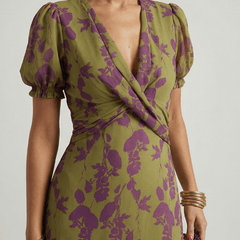 Virel™ | Relaxed Floral Midi Dress - Rosalie and Grace
