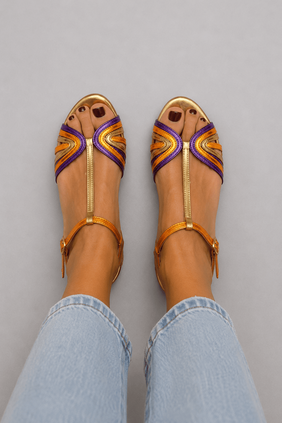 Viviana Mediterranean Color Sandals - Rosalie and Grace