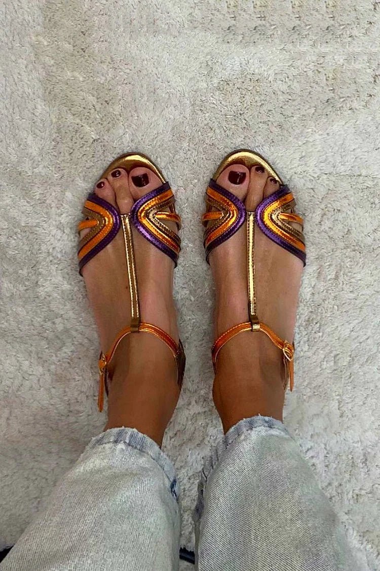 Viviana Mediterranean Color Sandals - Rosalie and Grace